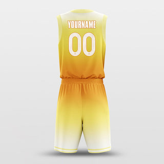 yellow gradient basketball jersey