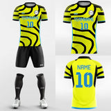 yellow kit soccer jerseys