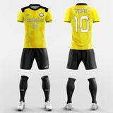    yellow short sleeve kit men