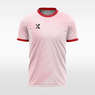 zest custom soccer jersey red sublimation