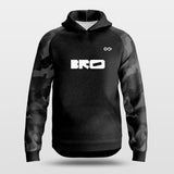 Black Camouflage - Customized Loose-Fit training Hoodie