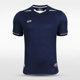 Custom Navy Blue Men's Soccer Jersey