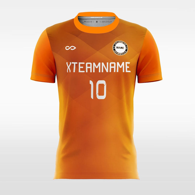 Pop Camouflage - Custom Women Soccer Jerseys Design Orange-XTeamwear