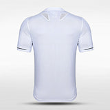 White Men's Soccer Jersey Design
