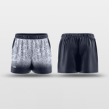 Navy&White Custom Reversible Shorts