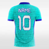 Green Soccer Jersey Sublimation