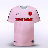 Pink Tectonic Soccer Jersey