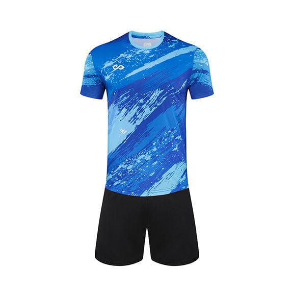 Custom Purity Color Mens Team Soccer Kit Design-XTeamwear