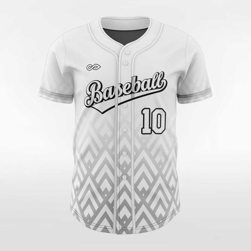 Tomorrow's Stars-Custom Sublimated Button Down Baseball Jersey-XTeamwear