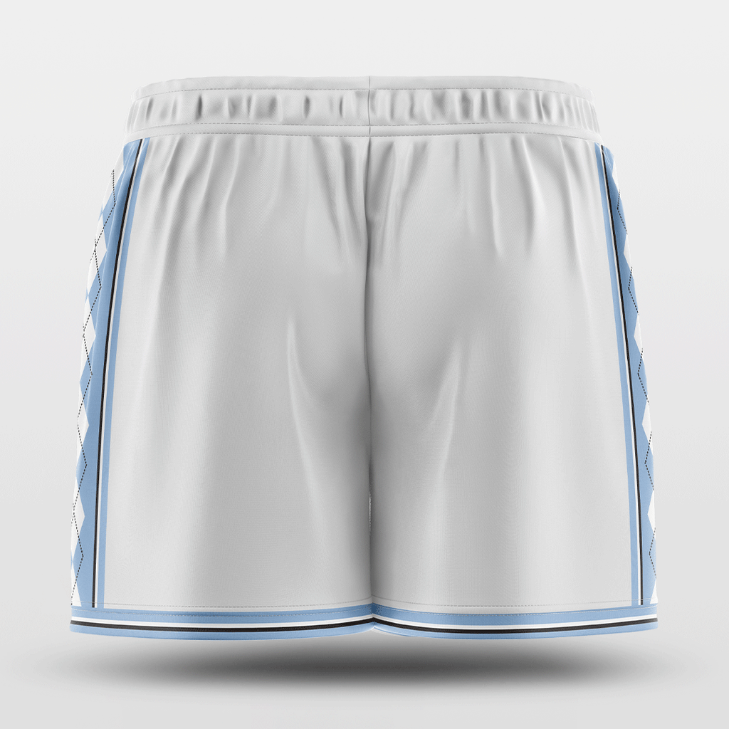 Carolina Blue Custom Training Shorts Design