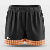 Orange Reversible Training Shorts