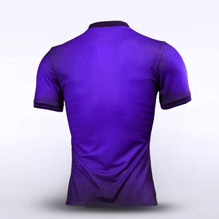 Custom Purple Men's Sublimated Soccer Jersey