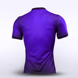 Custom Purple Men's Sublimated Soccer Jersey