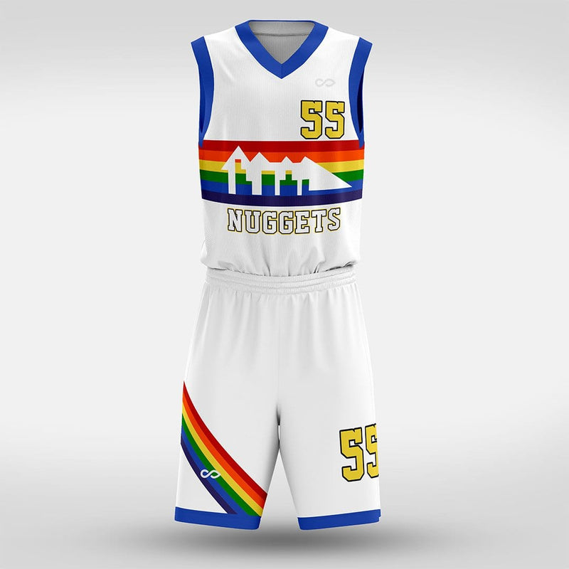Nuggets Black - Customized Basketball Jersey Design for Team-XTeamwear
