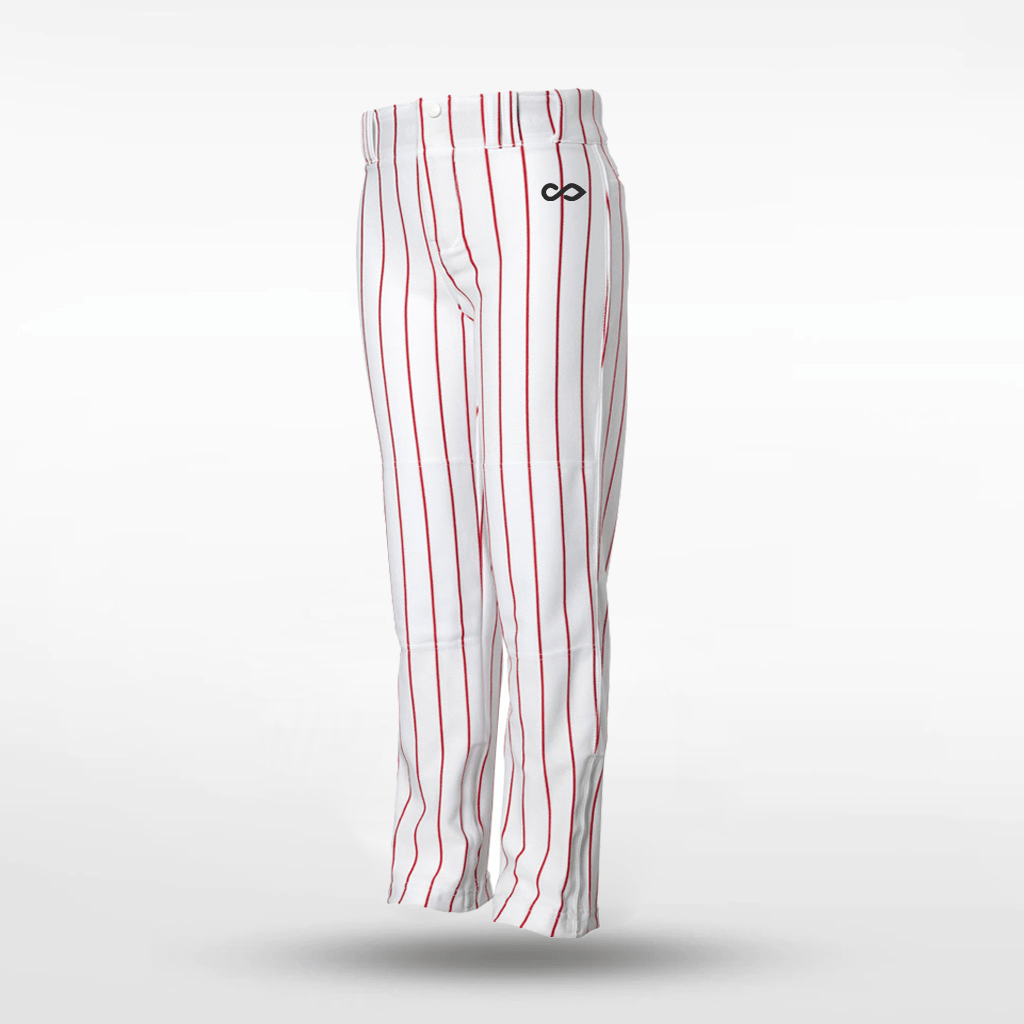 Customized Men's Pinstripe Baseball Pants for Team Design-XTeamwear