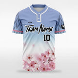 Sakura Way - Customized Men's Sublimated 2-Button Baseball Jersey