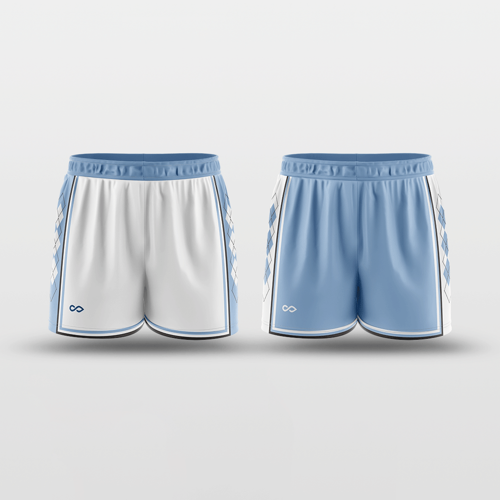 light blue lakers shorts