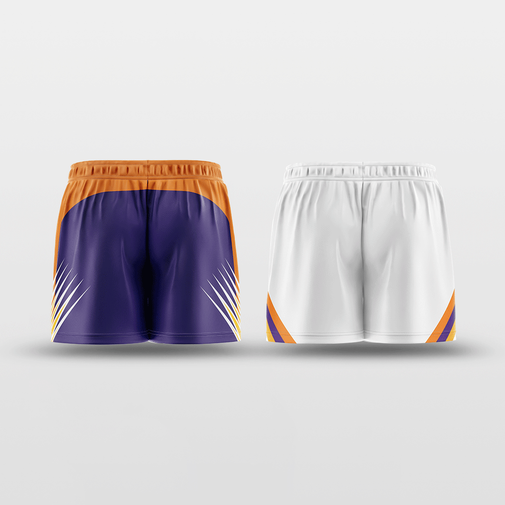 Sun Fire Custom Reversible Training Shorts Design