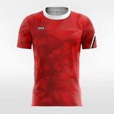 Grey and White Men's Team Soccer Jersey Design
