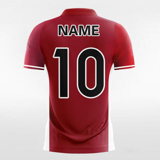 Customized Red Men's Soccer Jerseys