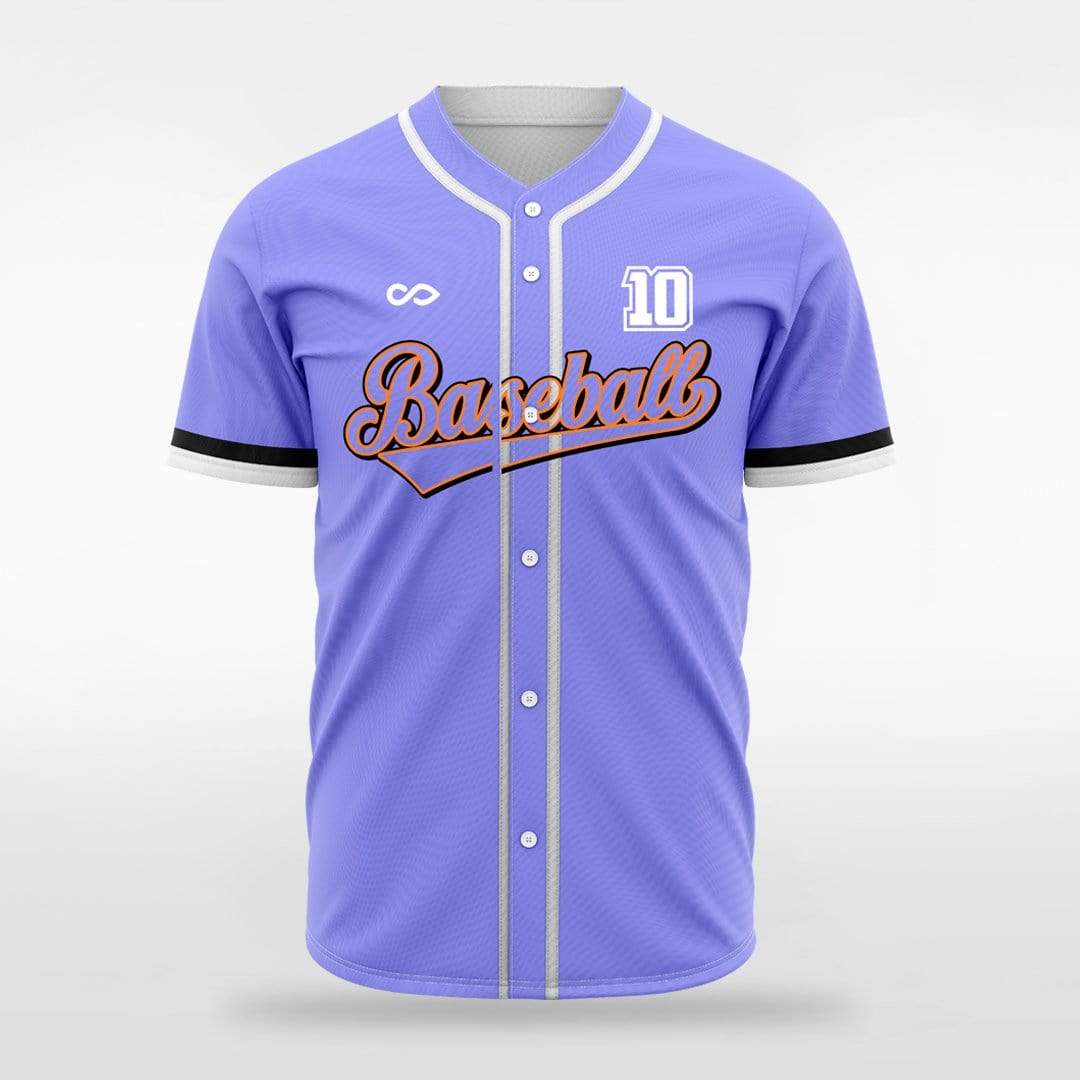 Custom Men Women Youth Baseball Jersey Hip Hop Baseball City Shirt Name  Number S-4XL Purple-Gray