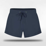 Navy Blue Custom Training Shorts Design