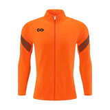 Orange Custom Men Jacket for Team