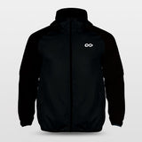 black waterproof sports jacket