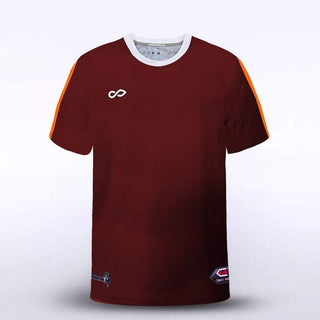 Custom Brownish Red Kid's Soccer Jersey