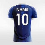 Blue Sublimated Soccer Jersey