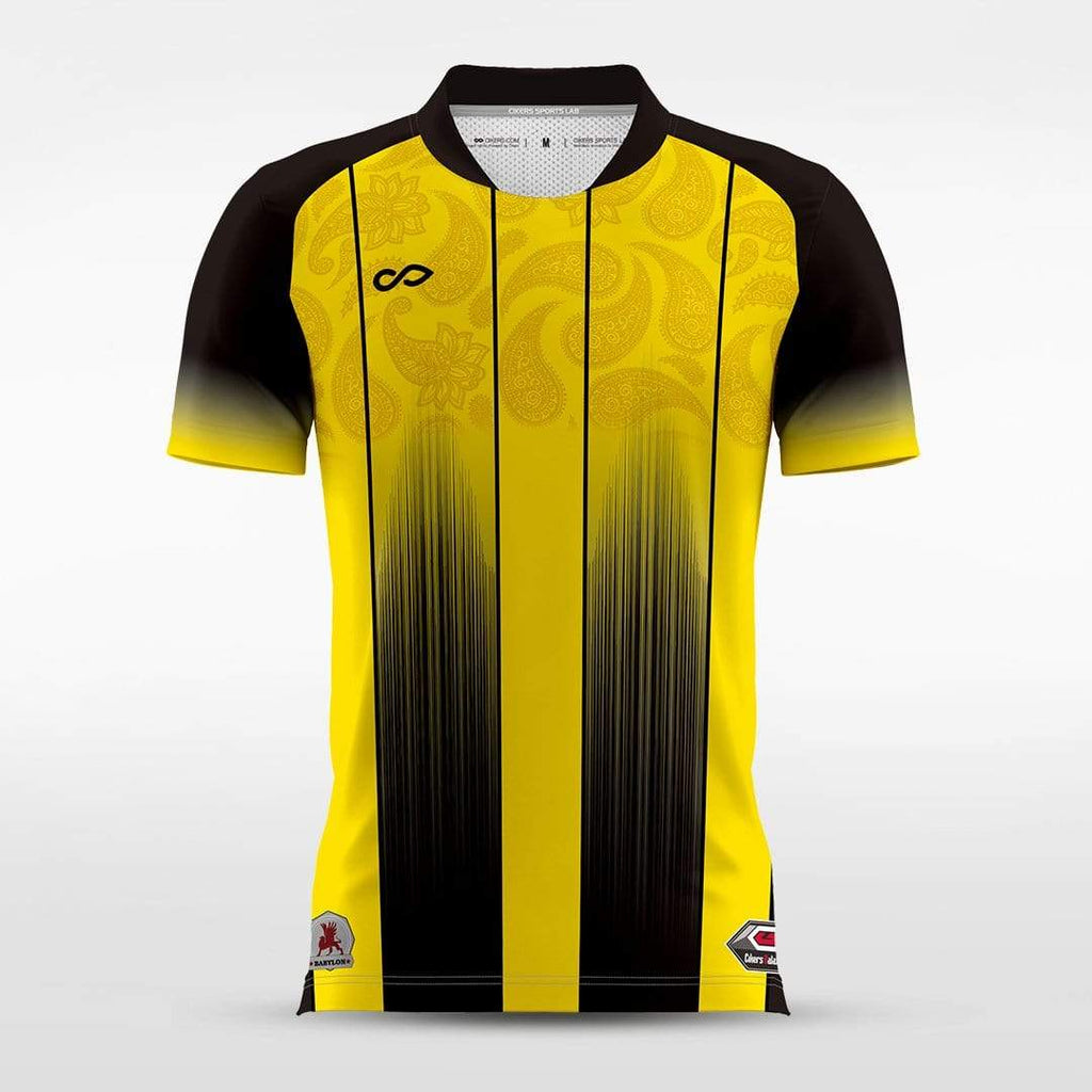 Yellow&Black Soccer Shirts