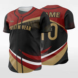 Victory Road - Customized Men's Sublimated Button Down Baseball Jersey