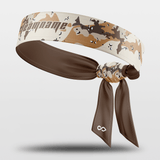 Desert - Customized Sports Sweat-Wicking Tie Headband