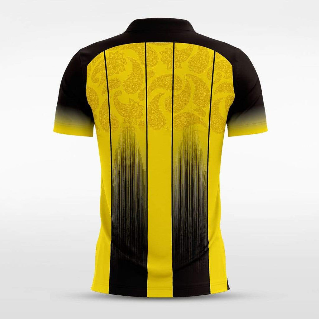Yellow&Black Sublimated Jersey Design