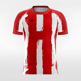 Classic Frisbee Jersey with Red and White