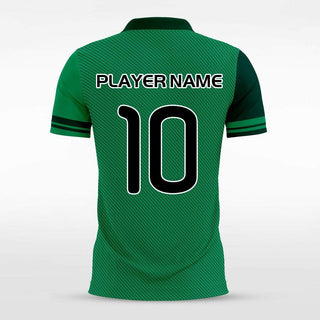 Green Custom Soccer Uniform