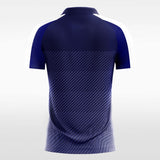 Blue Striped Soccer Jersey