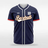 Classic Colors - Customized Men's Sublimated Button Down Baseball Jersey