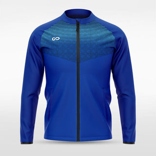 Blue Historic Greek Full-Zip Jacket for Team