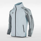 Grey Embrace Urban Forest Full-Zip Jacket Design