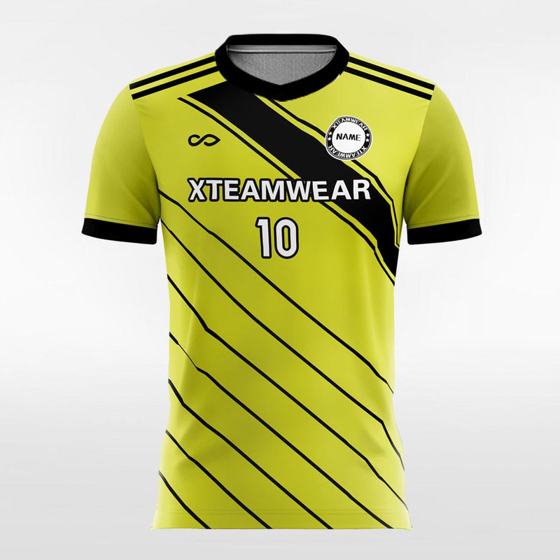 Windy Sand - Customized Men's Sublimated Soccer Jersey Design-XTeamwear