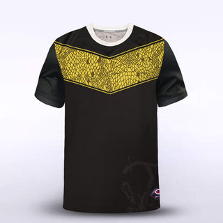 Black Chevron Soccer Jersey