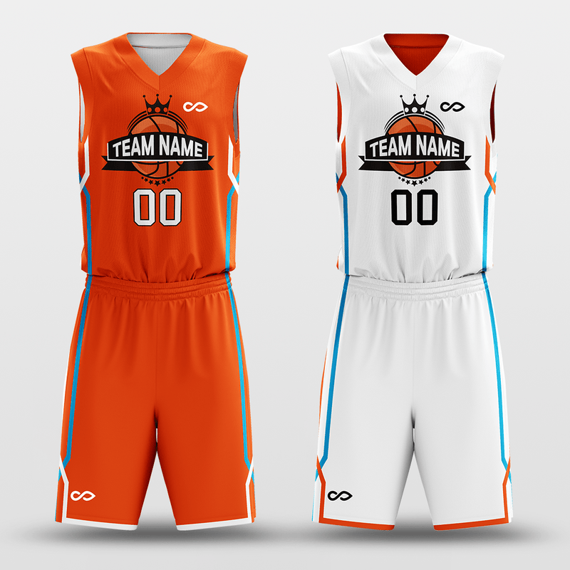 Custom Orange Basketball Jerseys Design for Men Wholesale-XTeamwear