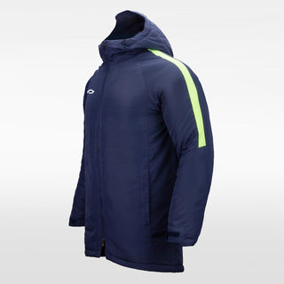 Children Winter Long Coat for Team Navy