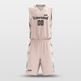 Pink Spark Custom Sublimated Basketball Set