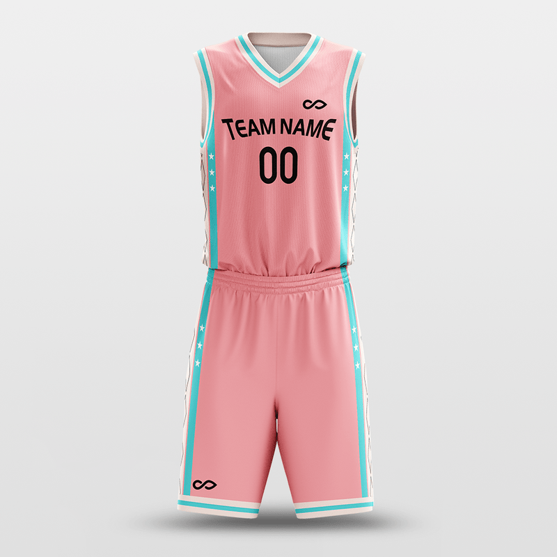 Frattire Custom Basketball Jersey | Style 198 4XL / Pink