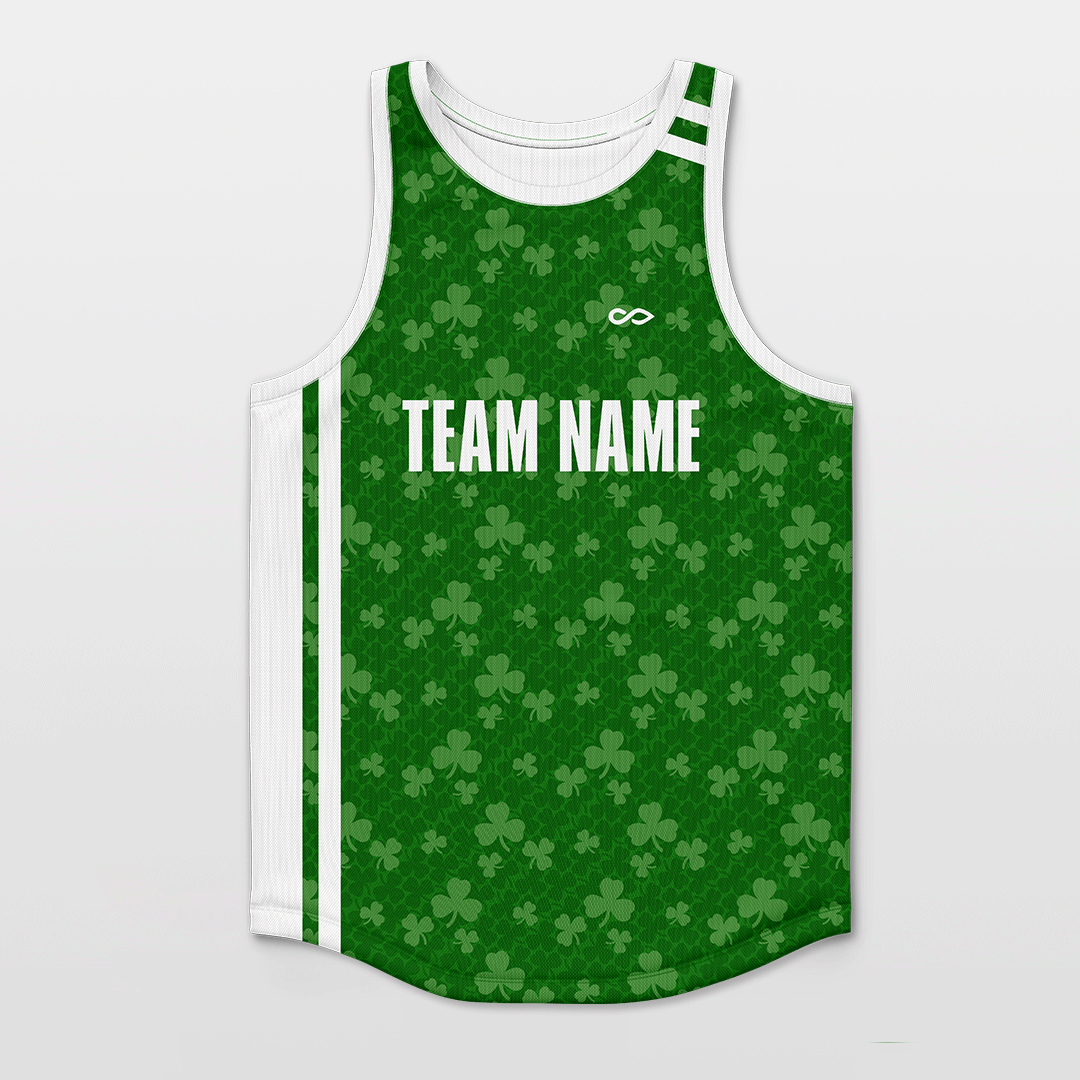 Pink Green - Custom Basketball Jersey Design for Team-XTeamwear