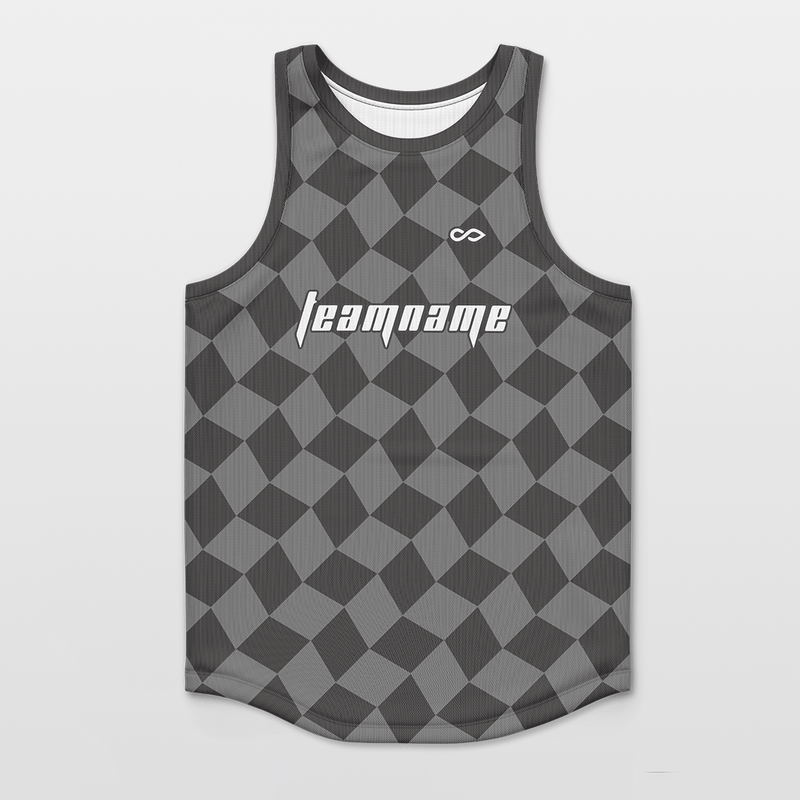 Grey Snake - Customized Reversible Basketball Jersey Set Design-XTeamwear