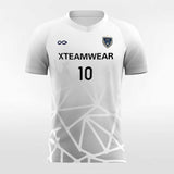 White Cosmic Rays Soccer Jersey