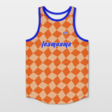 Checkerboard - Customized Basketball Jersey Top